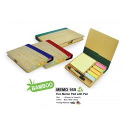 MEMO 16B Eco Memo Pad with Pen